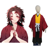 Kids Children Tsugikuni Yoriichi Cosplay Costume Outfits Halloween Carnival Suit